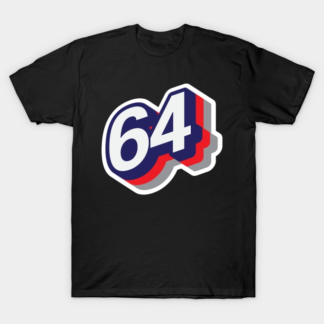 64 T-Shirt by MplusC